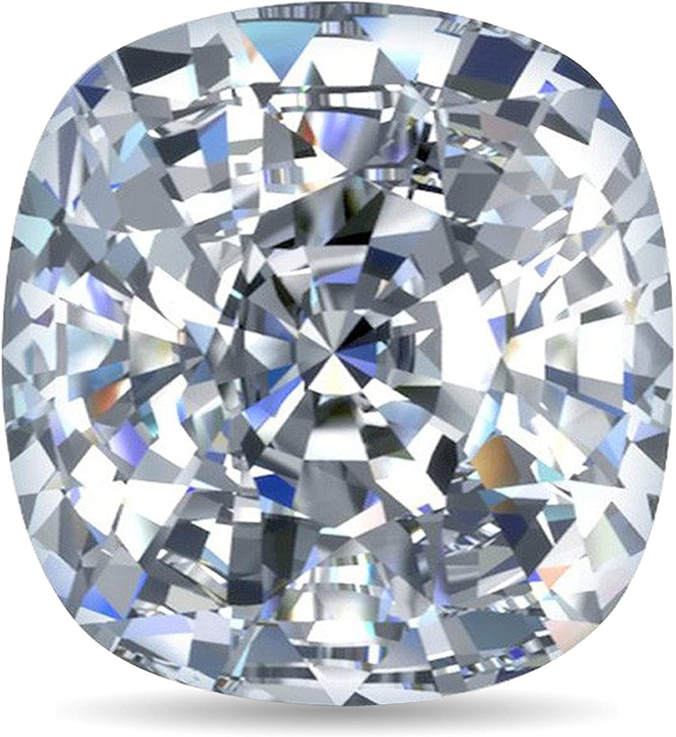 IGI Certified Loose 1/2 to 2.0 Carat Square Cushion Cut Lab Created Diamond (G-H Color, VS1-VS2 Clarity) - Single Loose Stone
