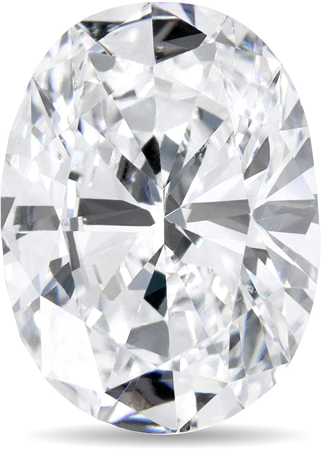 IGI Certified Loose 2.0 Carat Oval Cut Lab Created Diamond (G-H Color, VS1-VS2 Clarity) - Single Loose Stone