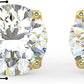 14K Gold 1/4 or 2/3 Cttw Round Brilliant-Cut Lab Grown Diamond Classic Four-Prong Stud Earrings (G-H Color, VS1-VS2 Clarity) - Choice of Gem Weights, Gold Colors