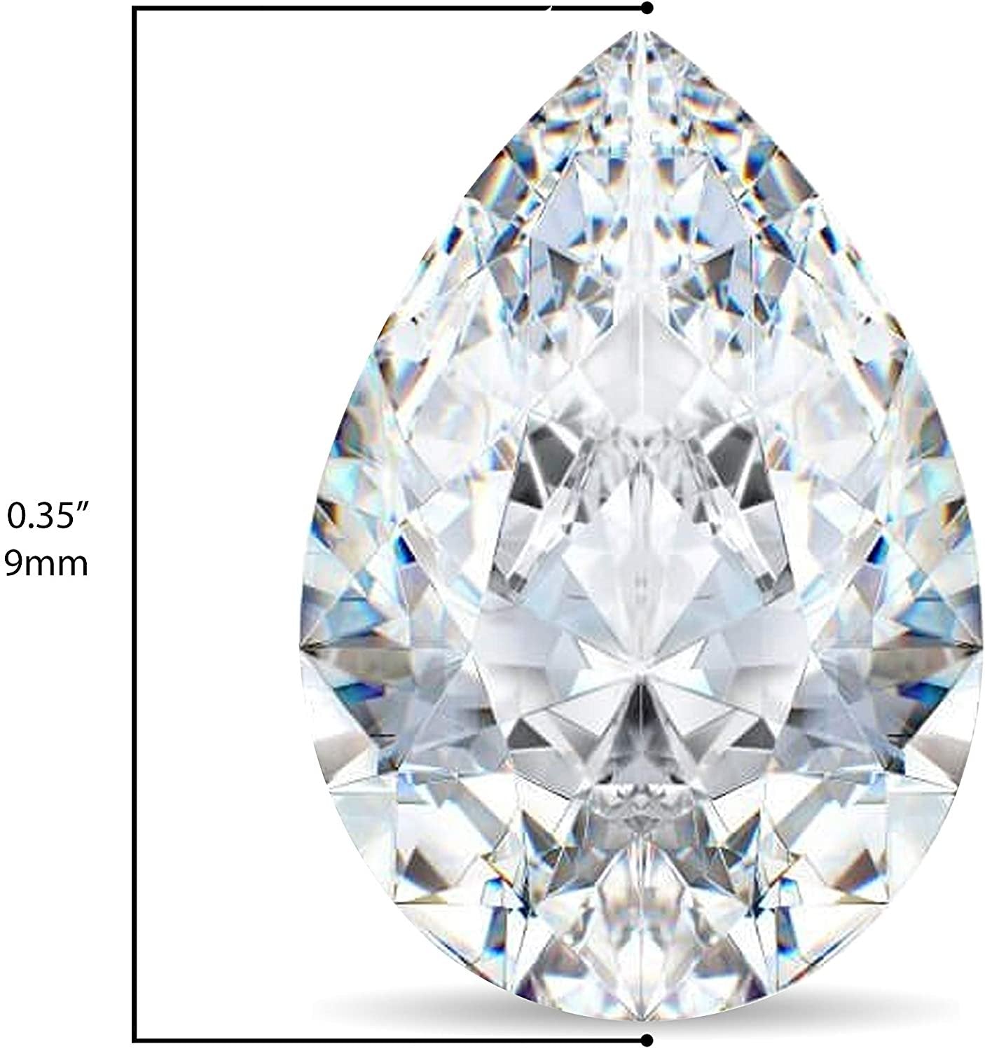 Loose pear sale shaped diamond