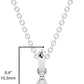 IGI Certified 1/5 Ct Pear Cut Lab Grown Diamond 14K Gold 4 Prong Solitaire Pendant Necklace (G-H Color, VS1-VS2 Clarity) - 18” - Choice of Metal Color
