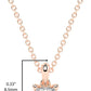 IGI Certified 1/4 Ct Princess Cut Lab Grown Diamond 14K Gold Solitaire Pendant Necklace (G-H Color, VS1-VS2 Clarity) - 18” - Choice of Metal Color